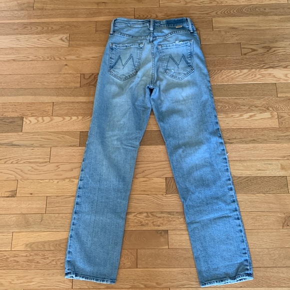 📌 MOTHER Superior Tomcat Ankle In Color Gospel Grace Jeans - Picture 8 of 9